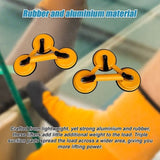 2x 150kg Load Aluminum Triple Suction Cup Pad Glazer Glass Sucker Remover Lifter V63-824141