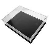 Acrylic Book Display Case, Black, Clear Protective Cover for Storage V1192-AZ-W-32985