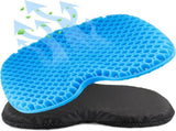Anti Slip Gel Kayak Seat Cushion with Waterproof Cover, Thick Canoe and Boat Seat Pad for Paddling, V1189-LC-AMZ-00126