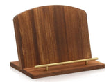Wooden Cookbook Stand, Easy Assembly and Cleanup, Stable Anti Tip Build, for Housewarming, Birthday V1369-AZ3-W-12323
