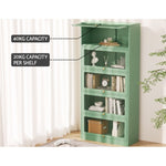 ArtissIn Buffet Sideboard Cupboard Cabinet Storage Mesh Doors Metal Green ELIA AI-SIDE-M-5D-02-GN-AB