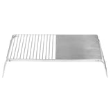 Grill Stand Multifunctional Folding Stainless Steel Outdoor Kitchen Stand for BBQ Grilling Camping V1294-YM0523-3111220000411