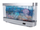 Fake Fish Tank Lamp with Moving Fish LED Artificial Aquarium Decorative Lamp Night Light for Kids V1294-YM0901-3119240106411