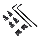 2Pcs Heavy Duty Cane Bolt Gate Drop Rod Efficient Locking Weather Proof Steel Gate Bolt Hardware for V1294-YM0901-3111250060511