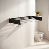 Collapsible Laundry Drying Rack Wall Mounted Clothes Airer for Indoor or Outdoor V63-931821