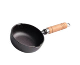 Cast Iron Pot, Even Heating Multifunctional Non-Stick Stir Fry Pan, 11 x 4cm V1263-JX-2988
