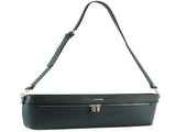 Morrissey Italian Structured Leather Cross Body Handbag Bag - Navy V563-MO-3028-NAVY
