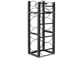 Refrigerant Tank Rack with 3x30lb and Other 3 Saving Space, Cylinder Tank Rack 46x13x4-inch, V952-QPJ3X30BJQT000001V0