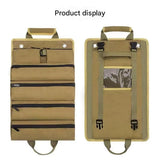 Camouflage color Roll-Up Tool Organizer Bag - 1200D Oxford Fabric Waterproof Hardware Storage with V888-ELOSUNG56184-4