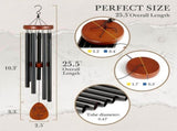 Pet Memorial Wind Chime - Sympathy Gift for Loss of Dog, Loss of Pet, Pet Loss Bereavement Gifts in V1366-AZ2-W-13388