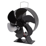 6 Blades Fireplace Fan Thermoelectric Module Wood Stove Fan Heat Powered Wood Burning Air V1294-YM3113220215411-0421