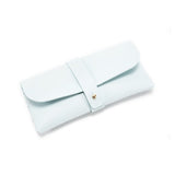 30-Piece sky blue Chic & Sleek PU Leather Soft Eyeglass Case - Protective Pouch for Sunglasses & V888-ELOSUNG48356