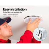 2 x 6" In Ceiling Speakers Home 80W Speaker Theatre Stereo Outdoor Multi Room SPK-CEILING-MSR127