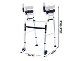 Orthonica Aluminium Forearm Walker Walking Mobility Aid FRW-MAS-30-508L