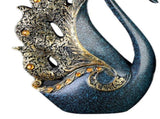 2PCS Peacock Ornaments Natural Resin Desktop Peacock Sculpture for Wine Cabinet TV Cabinet Home Blue V1294-YM0626-3115220162111