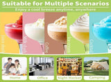 Slushie Machine for Home, No Ice Needed Frozen Drink Maker with 6 Preset Modes, 1.8L Capacity, LED V1338-WAK0059