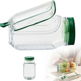 2pcs Salad Jar Set Leakproof Reusable Containers for Meal Prep Wet Dry Separation V1263-JX-307