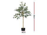 Artiss 180cm Artificial Eucalyptus Tree with Realistic Textured Leaves for Indoor Home Office Decor AP-TREE-EUCALY-180