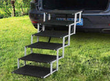 Pawz Dog Ramp Pet Stair Car Suv Travel Step Foldable PT1145-6-BK-IR