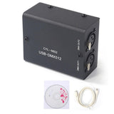 Light USB To DMX512 LED Light Control Stage Lighting Controller Channels Decoder Module With CD V1369-AZ3-W-15978