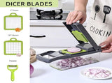 Vegetable Chopper, Pro Onion Chopper, 16 in 1Multifunctional Food Chopper, Kitchen Vegetable Slicer V1192-AZ-W-31101