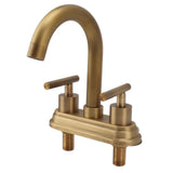 G1/2 Sink Faucet Antique 2 Handle Hot Cold Water Full Copper Basin Mixer Tap for Kitchen Bathroom V1294-YM0901-3112230046011