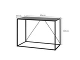 Levede 2-Tier Console Table Office Furniture DH1038-BK