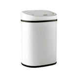 Devanti 82L Motion Sensor Bin Rubbish Automatic White SB-82L-S24-WH