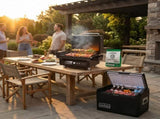 ASMOKE Essential Portable Wood Pellet Grill & 47L Mini Fridge Bundle 5lb Apple Wood Pellets V642-XFAS-BNDL-ESS-GRL-FDG47-AP5