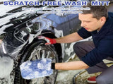 12 Pcs Microfiber Car Wash Mitts, Scratch Free Ultra Absorbent Sponge Glove Cleaner Mitts for Wheel V1259-DP01-A-5518