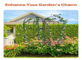 2 Packs Metal Garden Trellis for Climbing Plant Support 71x20 in Rustproof V952-HPJHX2JTH71WKVLCJV0