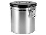 Stainless Steel Sealed Tank MoistureProof Coffee Bean Tea Storage Pot with Air Evacuation V1294-YM0901-3118200183912