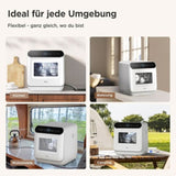 Midea 3rd Generation Bench Top Mini Dishwasher V214-MDWMINIPLUS