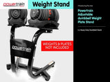 Powertrain Adjustable Dumbbells Stand Weight Plates BF3-STD