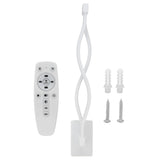 LED Wall Lamp Wave Shape Wall Lamp Threecolor Temperature Remote Control Light Bedside Home V1294-YM0901-3119210091212