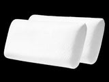 Dreamz Memory Foam Orthopaedic Pillow Neck Pain Side Stomach Back Sleeper 2 Pack PILO1022-2-AU