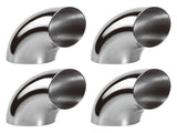 3 Inch 90 Degree 304 Stainless Steel Bend Tube Elbow Pipe for Car Customized Modified V1192-AZ-W-1085