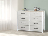 Levede Storage Cabinet Tower Chest Beige CH1049-CR