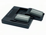 Hridz NP-FP50 Batteries & Dual Charger Set For Sony NP-FP50 DCR-HC85 V571-0740111698207