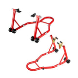 VEVOR Motorcycle Front & Rear Stand Lift 850lb Spoolift Paddock Swingarm Arm Red V952-YBSJZJHSTZ85ASDKKV0