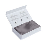 Pure Silk Pillow Case by Royal Comfort-Charcoal ABM-204834