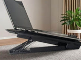 **Fully Compatible Laptop StandDual-Fan Cooling Ergonomic Angle Adjustment, All-in-One Portable V1106-DNSRQ001