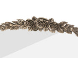 Elegant Rose - Designed Baroque Brass Arched Mirror Size Large V767-YSJ-Z113