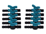 50PCS 20x1/2in Male Thread Irrigation Switch Valve Gate Valves for Garden Drip Irrigation V1294-YM0901-3111210175411
