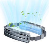 Wearable Waist Fan Belt Fan with PCM Cooling Strip 5000mAh Rechargeable Personal Fan 3 Speeds Large V1294-YM0901-H48258GY