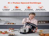 Stand Mixer 5.68 L Electric Dough Mixer 1100W 6 P Speeds Food Beater V952-XRLTMSJBJHS6I5V82V3