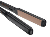 White Advanced Titanium Ion Flat Iron - Professional Hair Straightening & Curling Styler V1268-MZ00089
