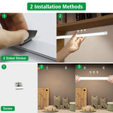 Led Under Cupboard Kitchen Lights, Dimmable Bar Cupboard Lights with Remote Control for V1171-CC-5VNWBAR30-2-RM