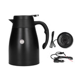 24V 1200ml Car Water Heater Pot with Base Portable Stainless Steel Electric Kettle Pot for Truck V1294-YM0901-3113210144912