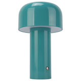 USB Mushroom Light Modern Simple Blue Mushroom USB Rechargeable Desk Lamp Small Night Light for Bar V1294-YM0716-3119220111111